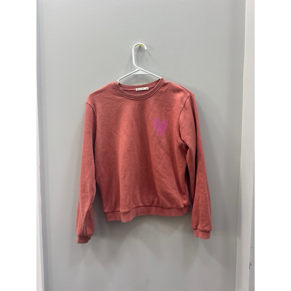 Marine Layer Crewneck Sweatshirt Heart XS